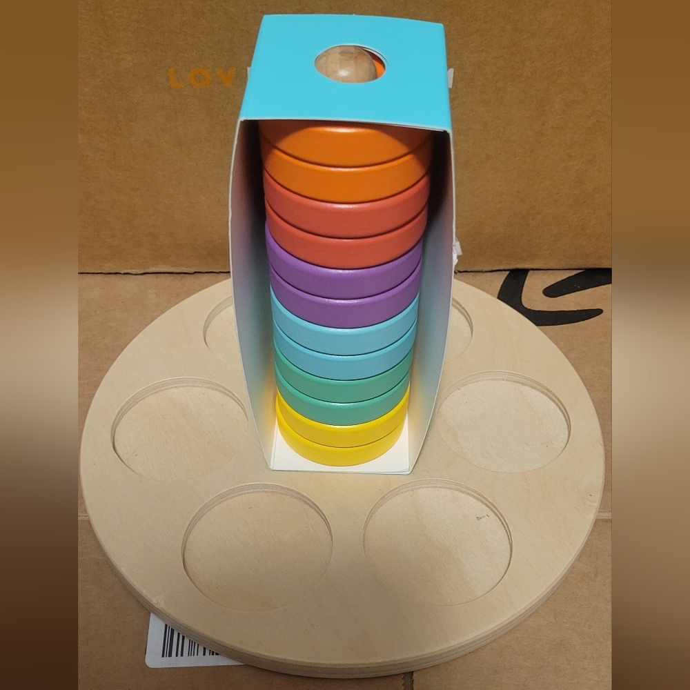 Lovevery Flexible Wooden Stacker